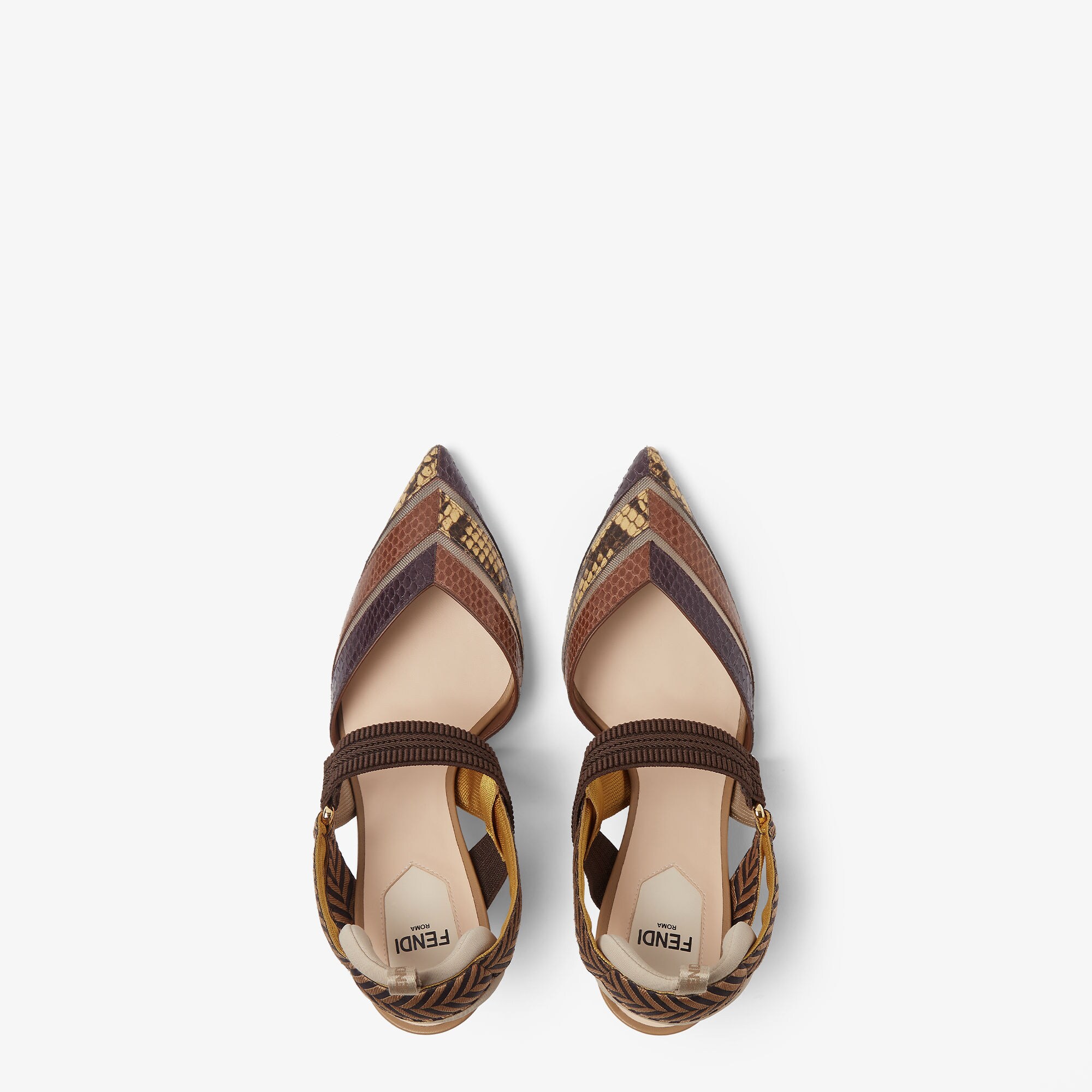 FENDI コリブリ メッシュパンプス36 FENDI - FENDI コリブリ メッシュパンプス36の通販 by