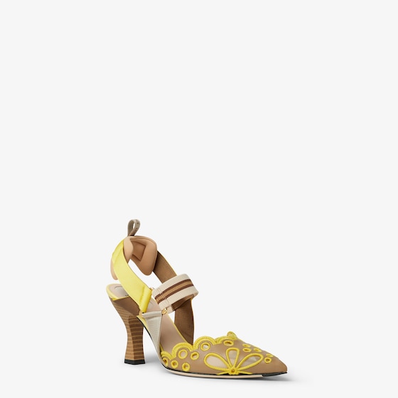 Fendi Streamlined and feminine Colibrì slingbacks | Thumbnail 2