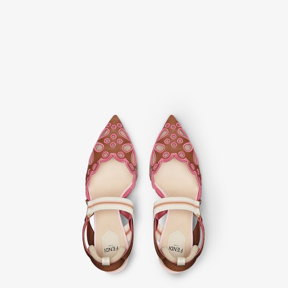 Fendi Streamlined and feminine Colibrì slingbacks | Thumbnail 4