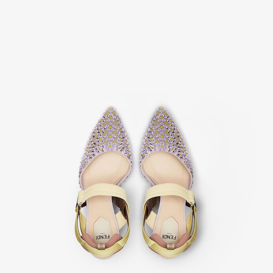 Fendi Streamlined and feminine Colibrì slingbacks | Thumbnail 4