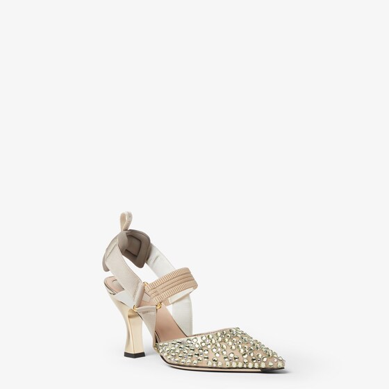 Fendi Streamlined and feminine Colibrì slingbacks | Thumbnail 2