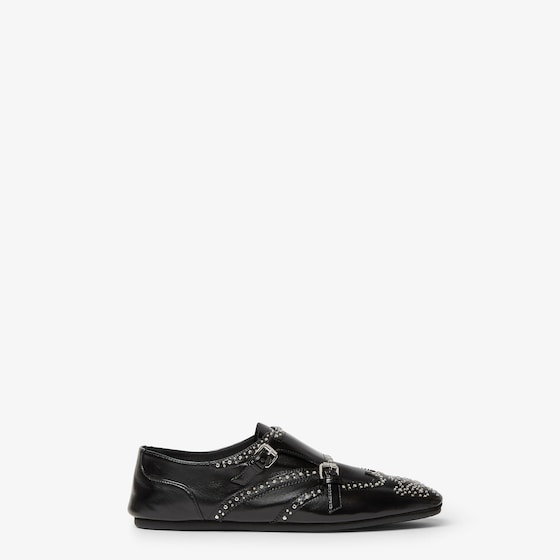 Fendi Inspired by menswear styles, the Stud loafers