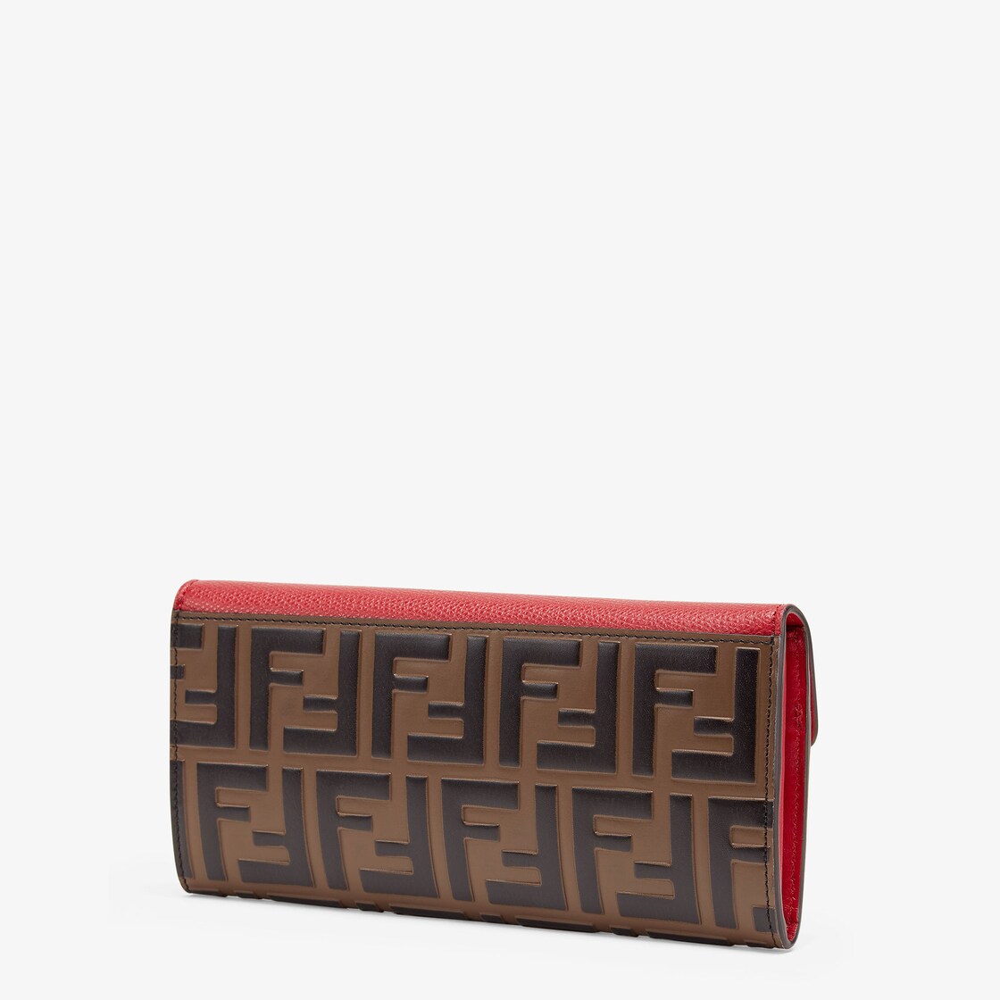 エフ イズ フェンディ コンチネンタル財布 - レッドレザー 財布 | Fendi