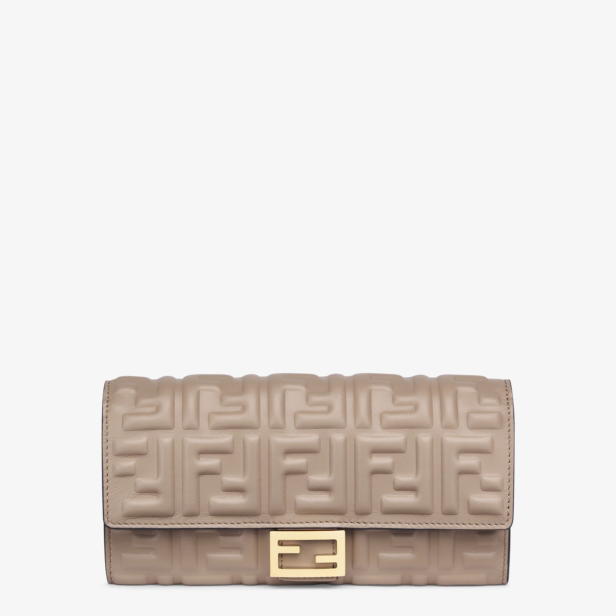 バゲット 長財布 - ダブグレー ナッパレザー 財布 | Fendi