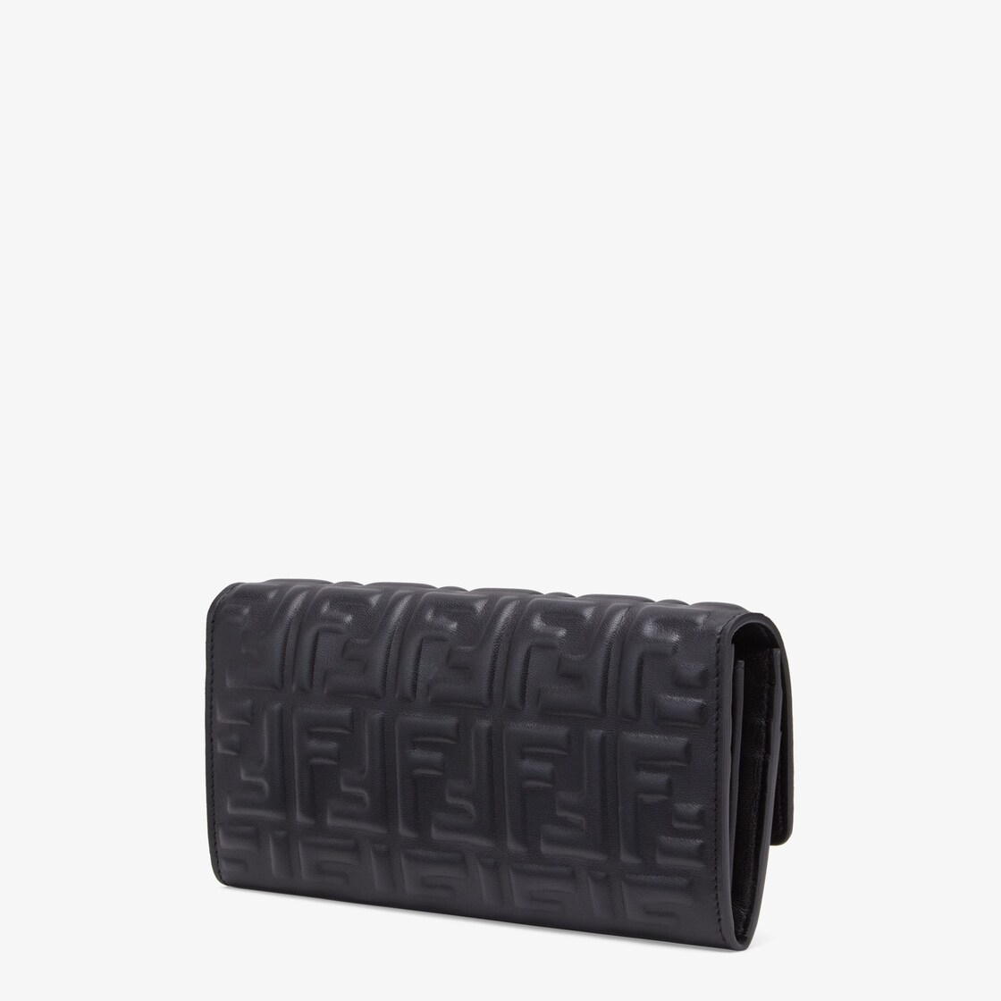 Fendi Baguette Continental Leather Wallet