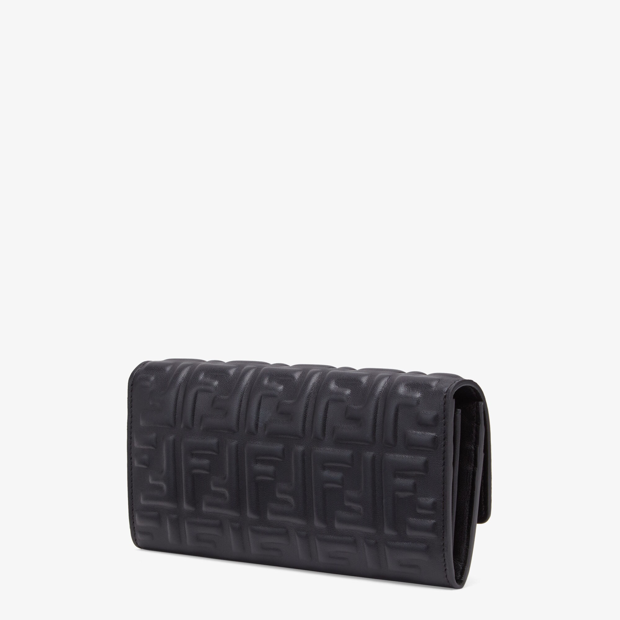バゲット 長財布 レザー ブラック | Fendi バゲット 長財布 レザー ブラック | Fendi