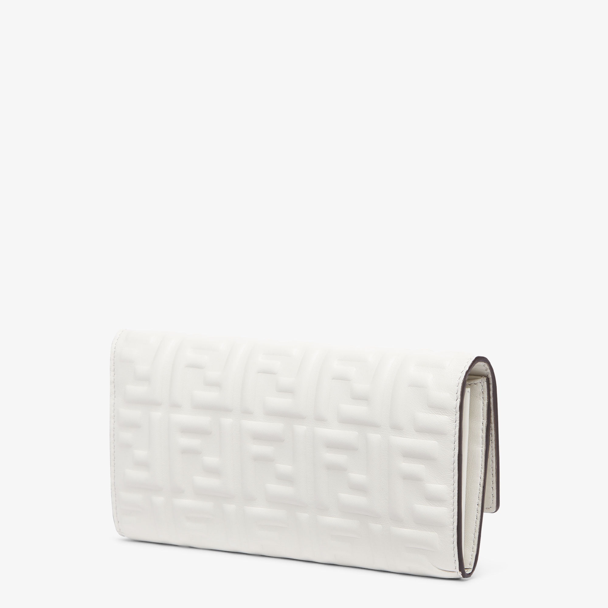 Baguette Continental Leather White | Fendi