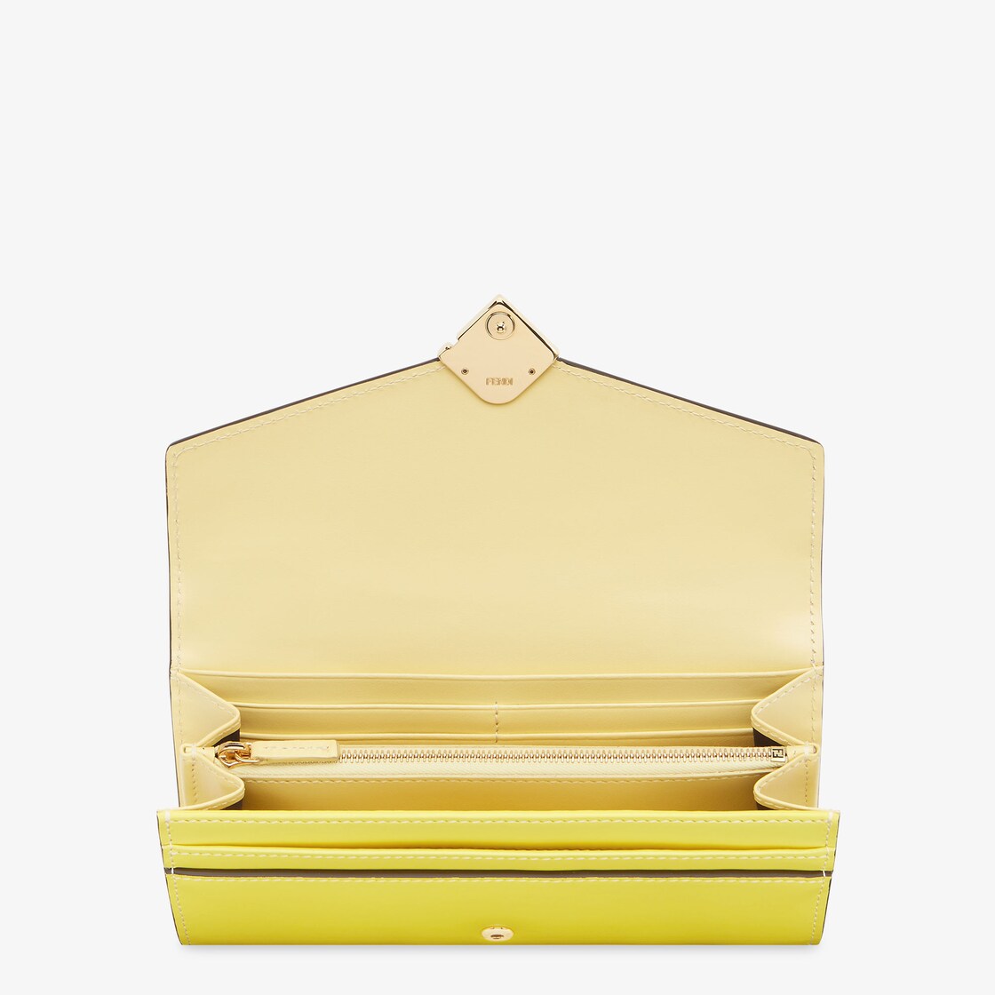 FENDI 長財布イエロー - 長財布