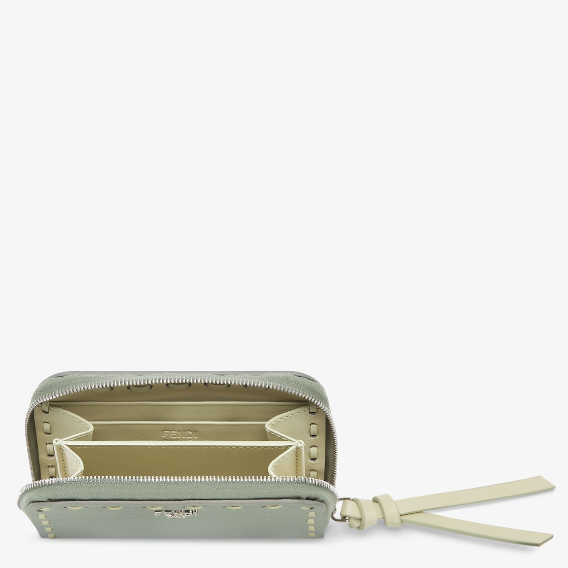 Zip Around Peekaboo Mini Cuoio Romano leather Green - Image 3/3