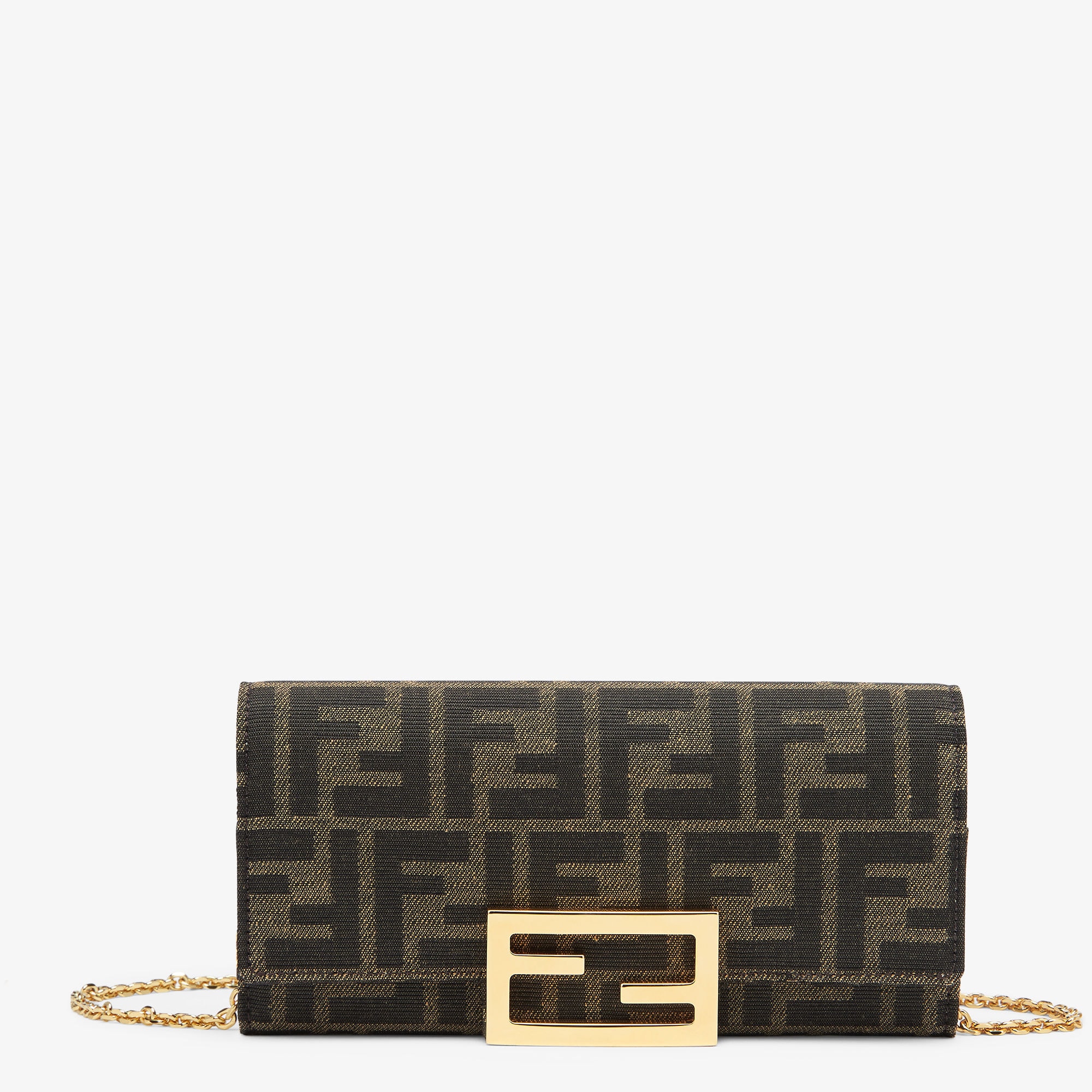 Fendi continental wallet on chain online