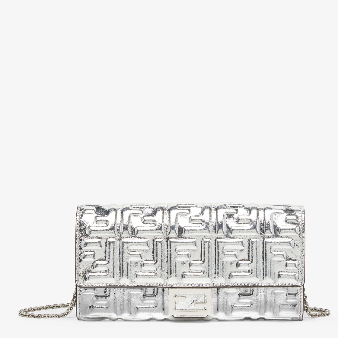 Fendi continental cheap wallet on chain