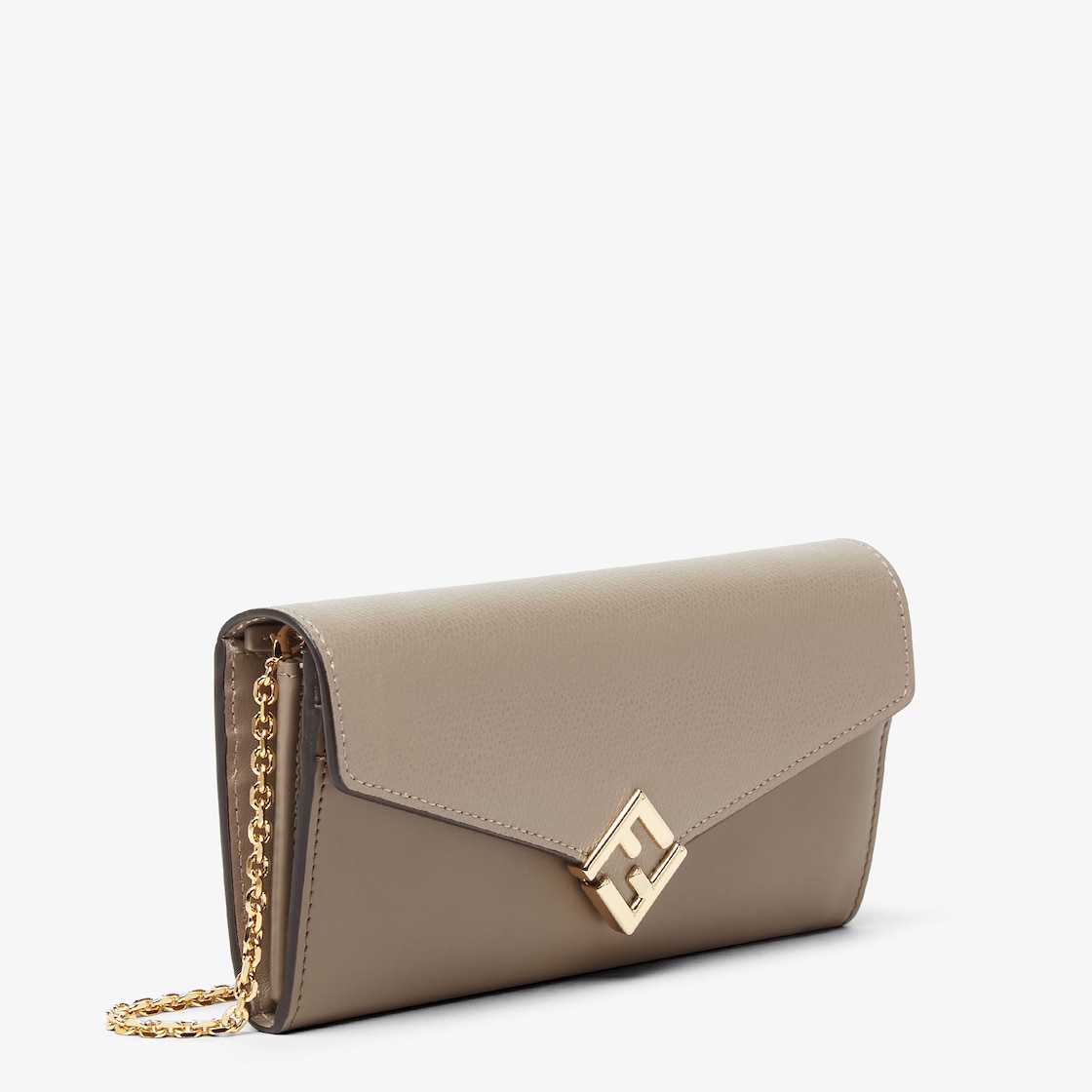 FF Diamonds Continental With Chain Leather Grey - Image 2/4