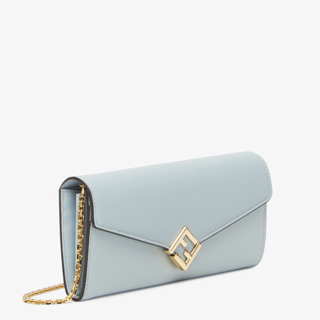 FF Diamonds Continental With Chain Leather Light blue - Image 2/4