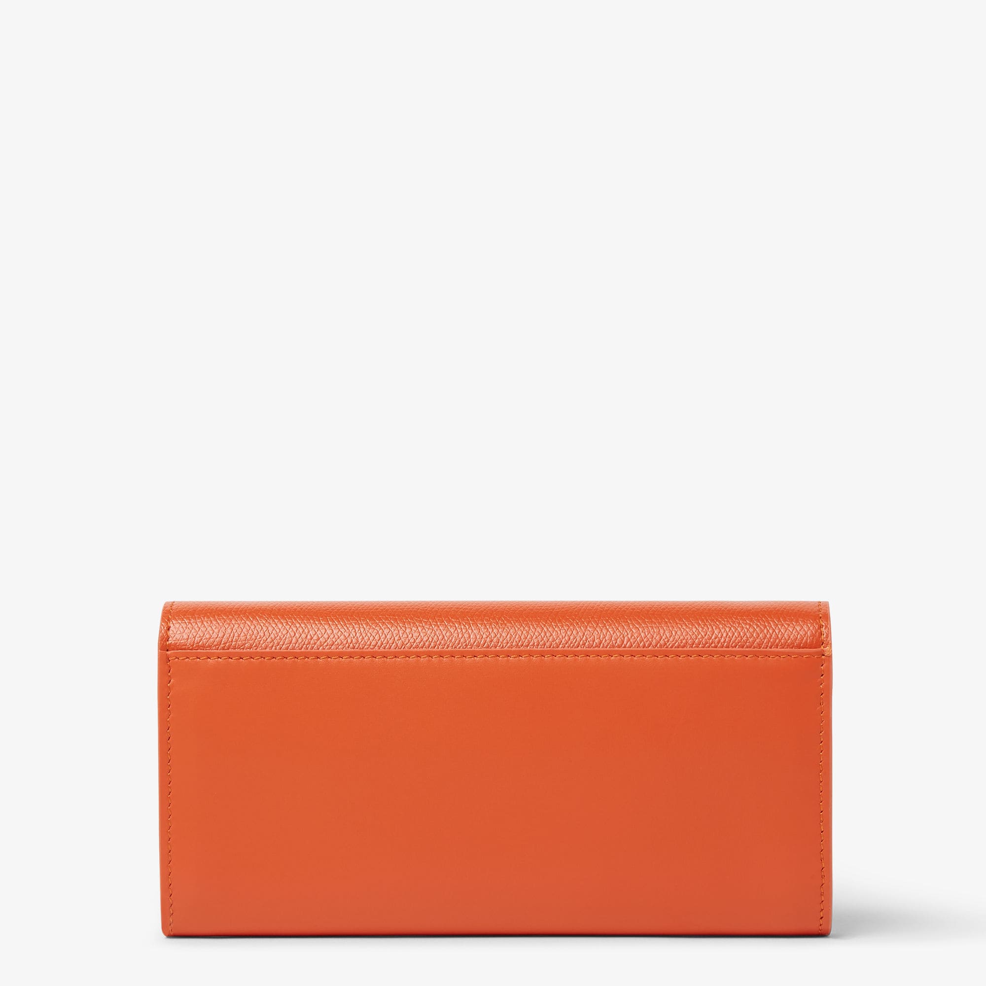 FFダイヤモンド チェーン付き 長財布 レザー オレンジ | Fendi FFダイヤモンド チェーン付き 長財布 レザー オレンジ | Fendi