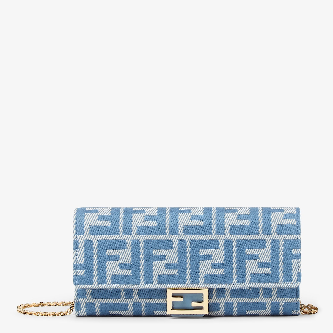 Portefeuille continental Baguette avec chaîne