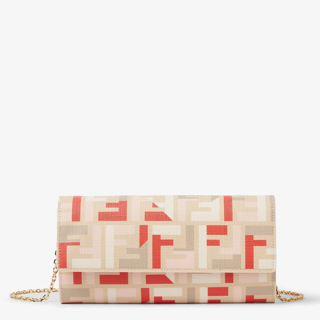 Длинный кошелек на цепочке Fendi Roma