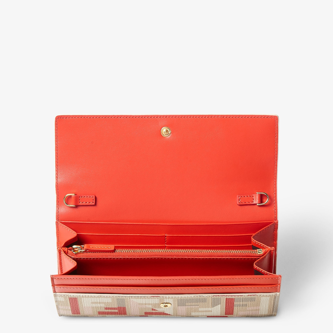 Fendi Roma Continental With Chain
