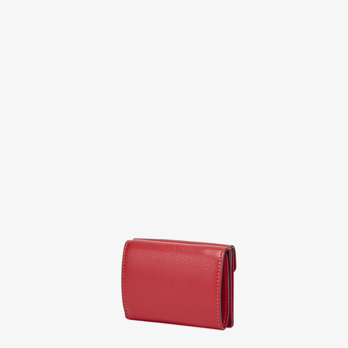 F is Fendi Micro Tri-fold Wallet - Red leather wallet | Fendi