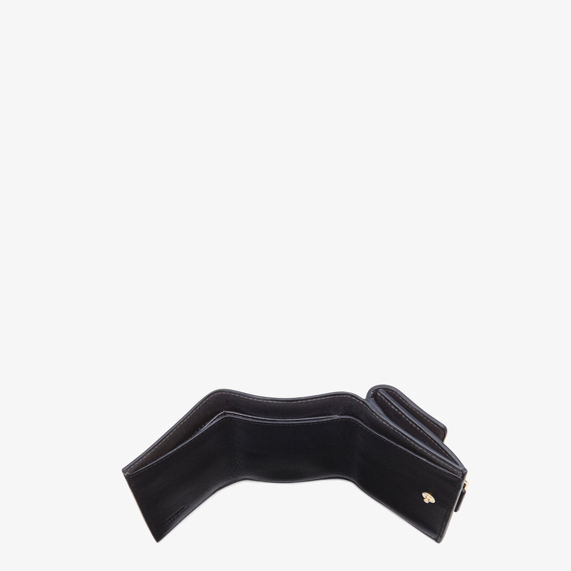 Baguette Micro Trifold Leather Black | Fendi