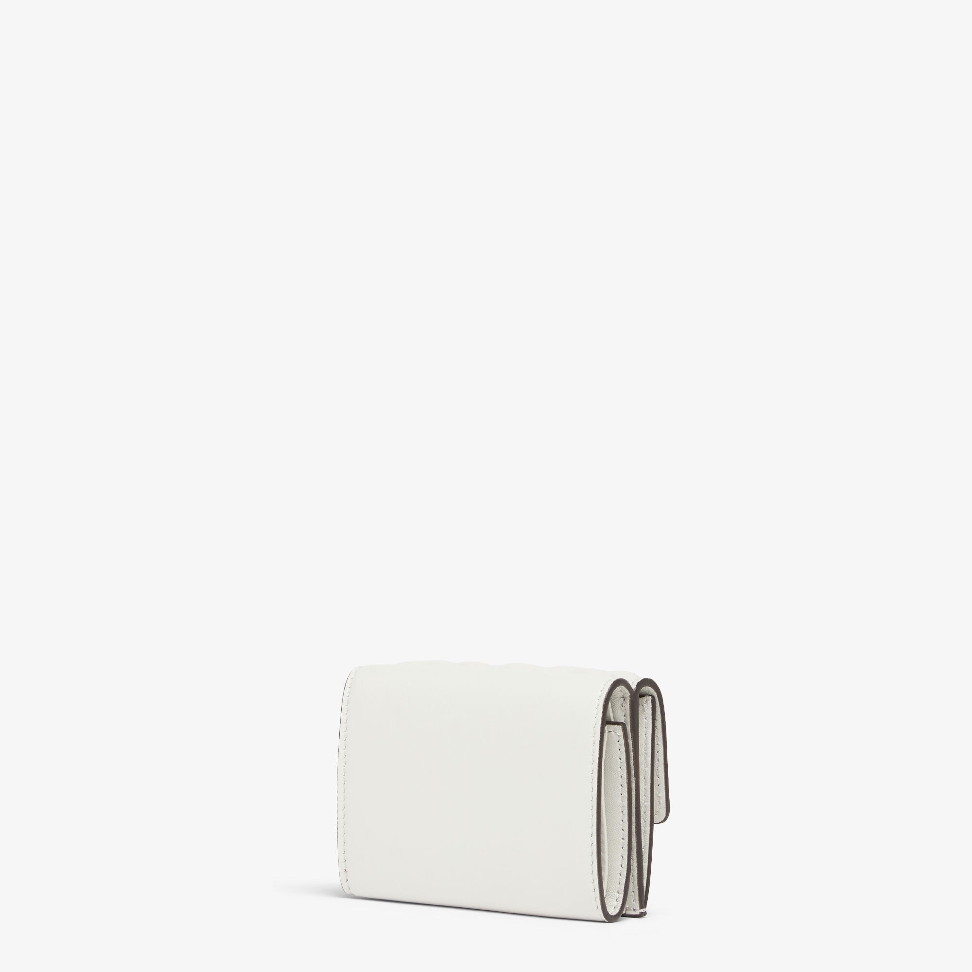バゲット マイクロ 三つ折り財布 レザー グリーン | Fendi