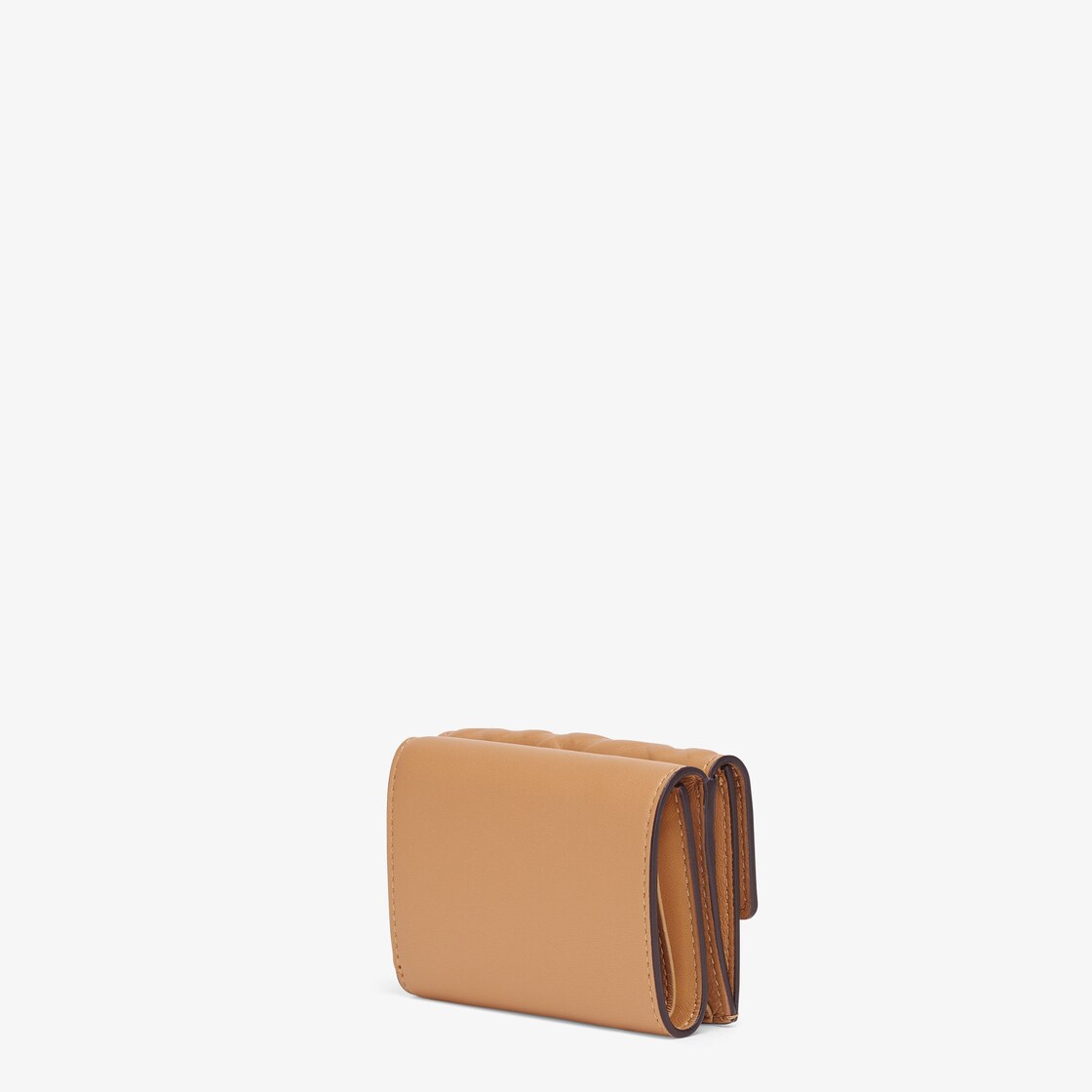 Baguette Micro Trifold Leather Beige - Image 3/4