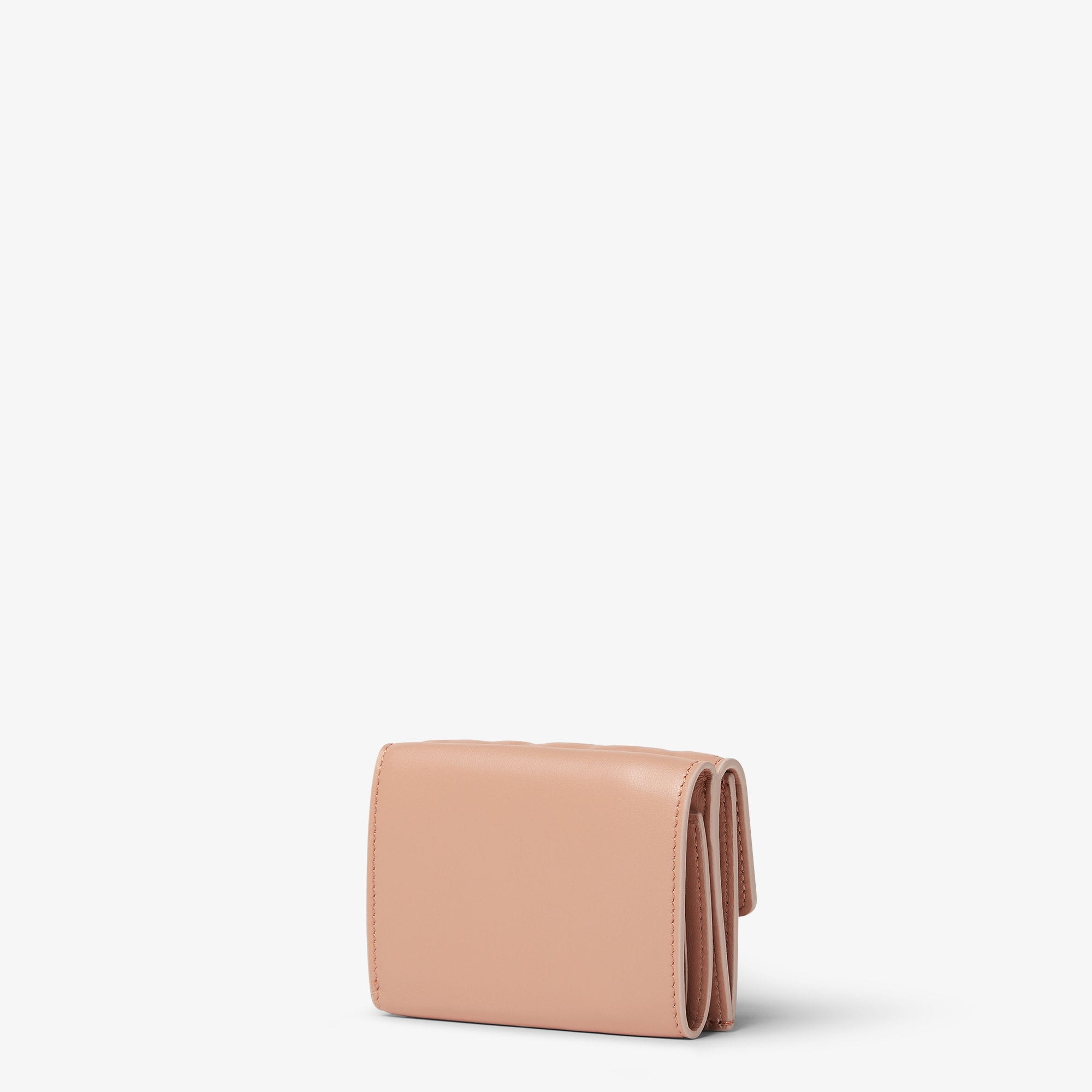 バゲット マイクロ 三つ折り財布 レザー ピンク | Fendi バゲット マイクロ 三つ折り財布 レザー ピンク | Fendi