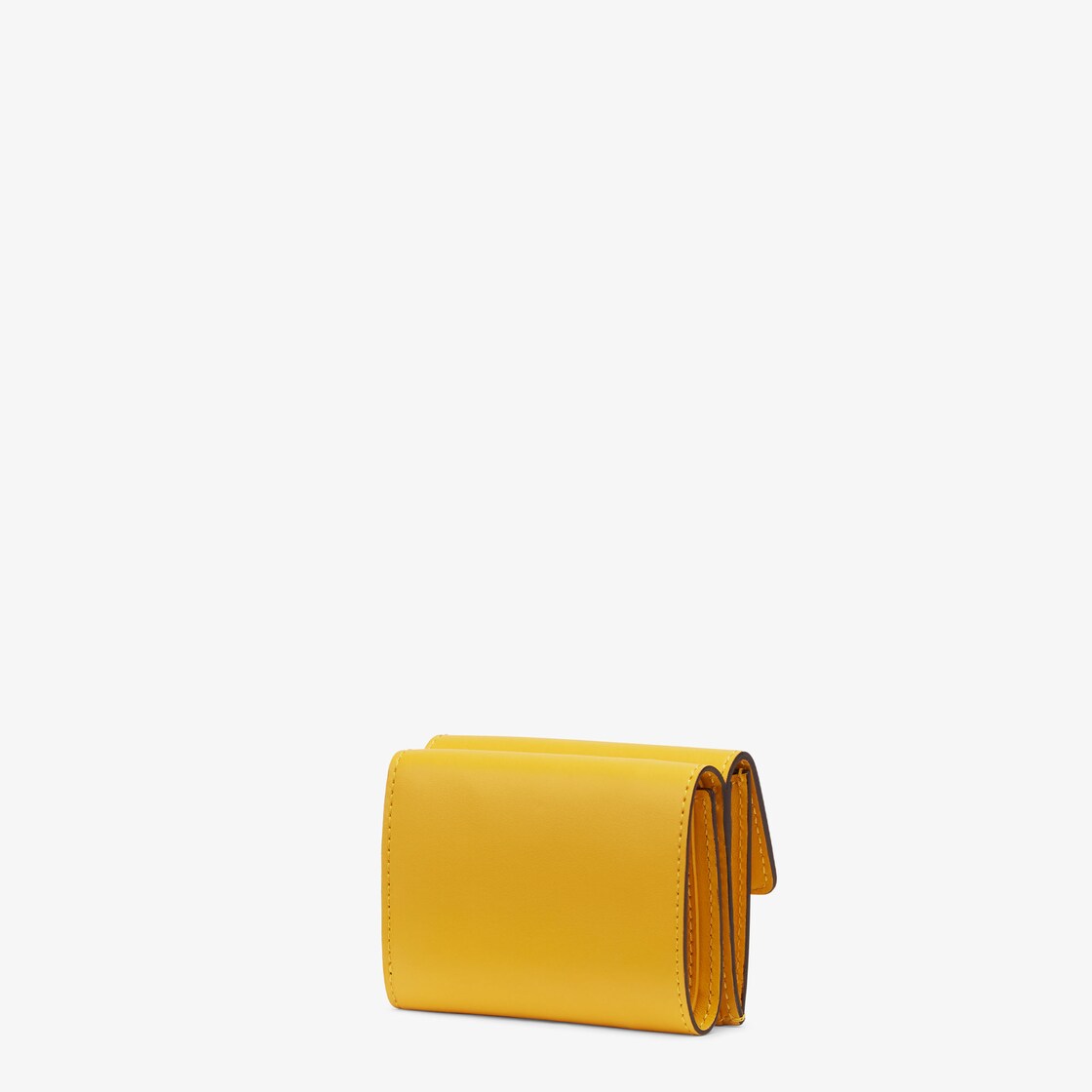 Fendi Roma Micro Trifold Leather Yellow - Image 3/4