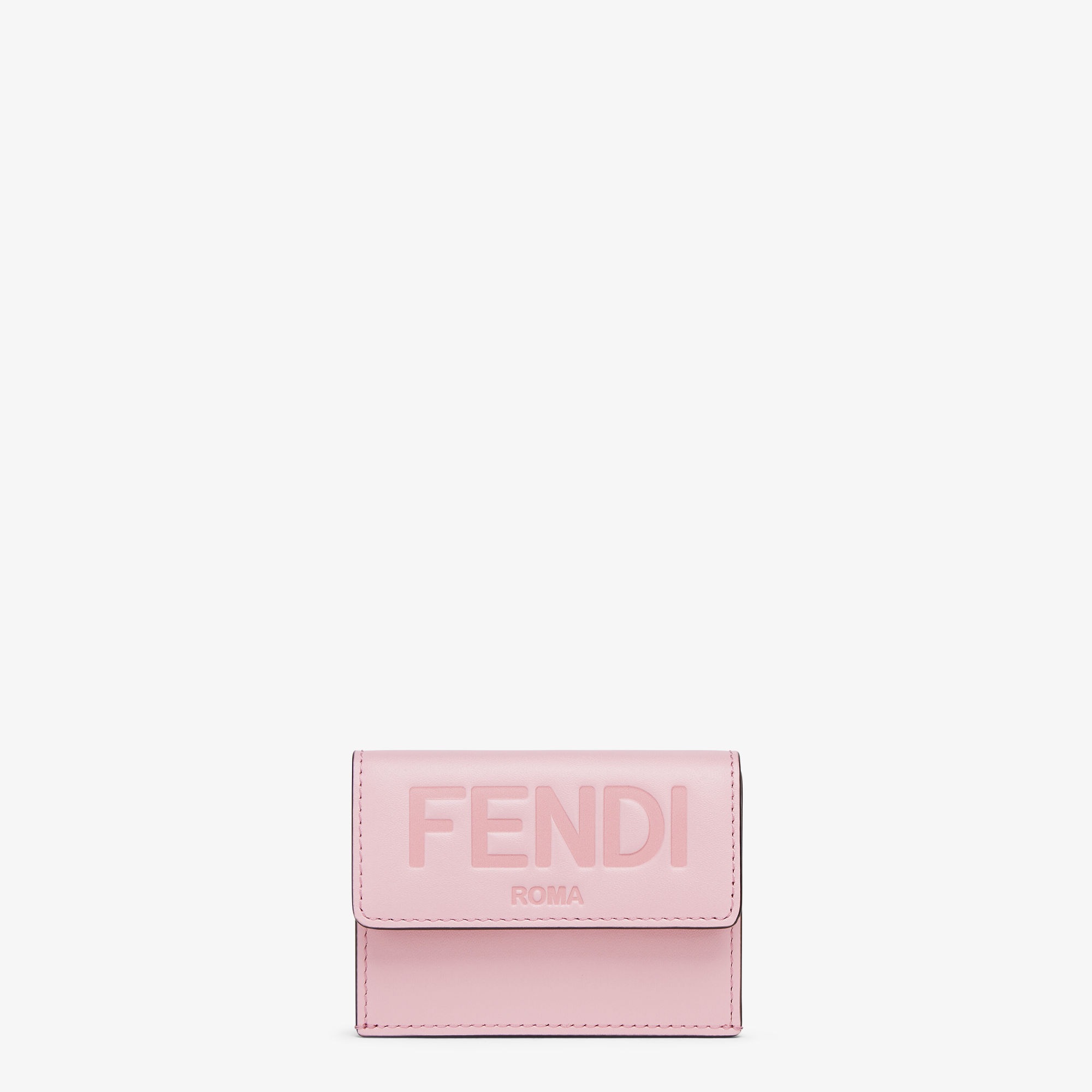 マイクロ 三つ折り財布 - 【日本限定】ピンクレザー 財布 | Fendi
