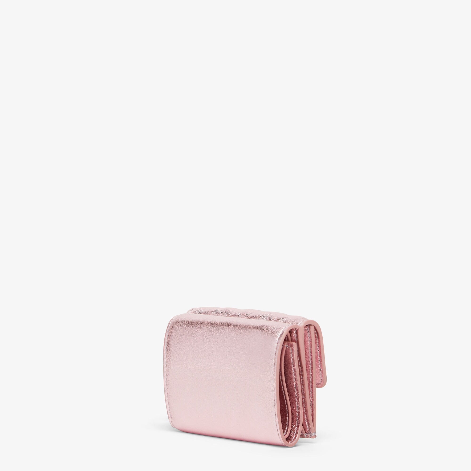 Baguette Micro Trifold Leather Pink | Fendi Baguette Micro Trifold Leather Pink | Fendi