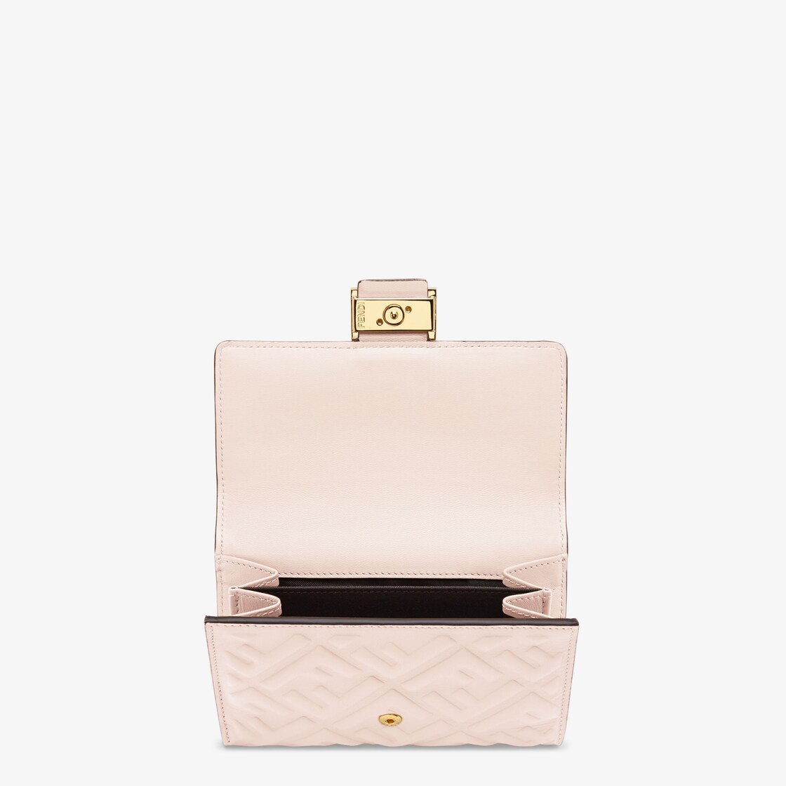 バゲット 財布 - ピンクFFナッパレザー 財布 | Fendi バゲット 財布 - ピンクFFナッパレザー 財布 | Fendi
