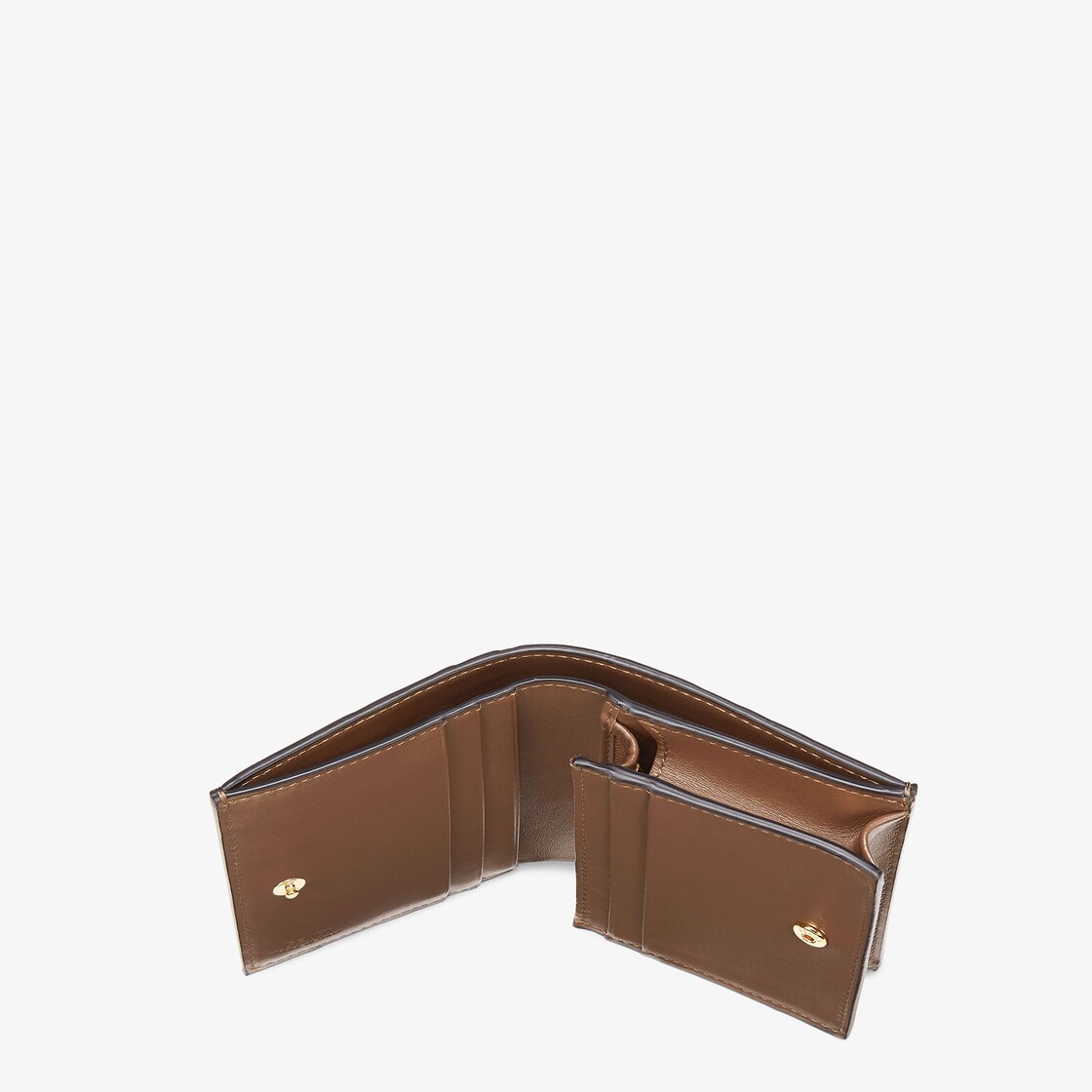 Small Wallet Leather Brown - Image 2/4