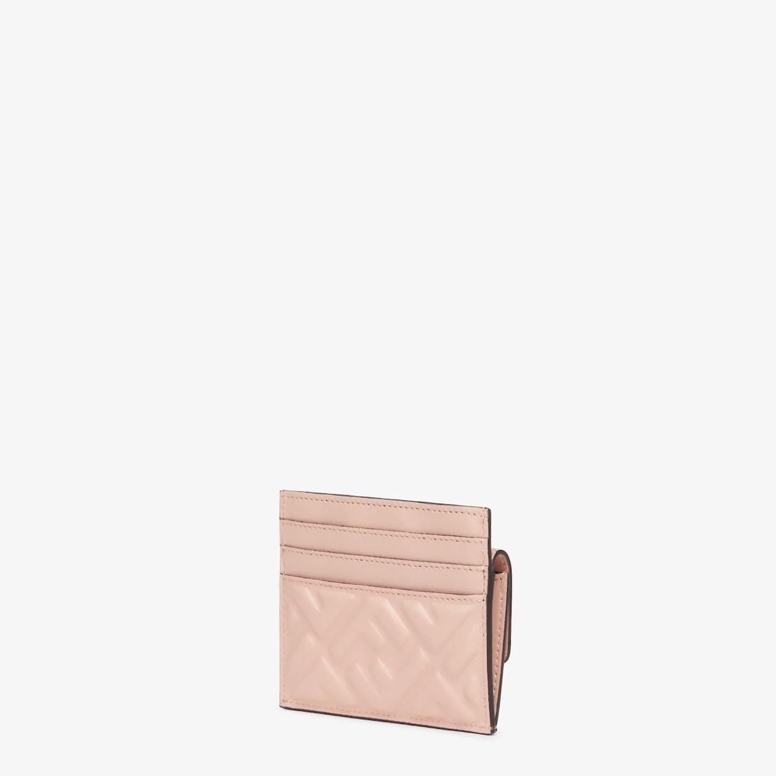 Fendi pink store card holder