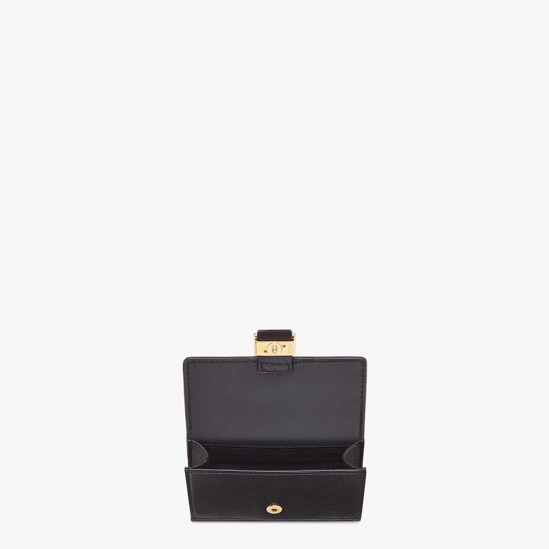 バゲット カードケース レザー ブラック | Fendi バゲット カードケース レザー ブラック | Fendi