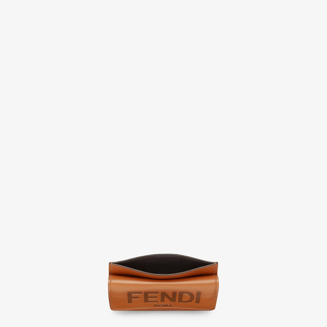 FENDI ROMAカードケース レザー ブラウン | Fendi FENDI ROMAカードケース レザー ブラウン | Fendi