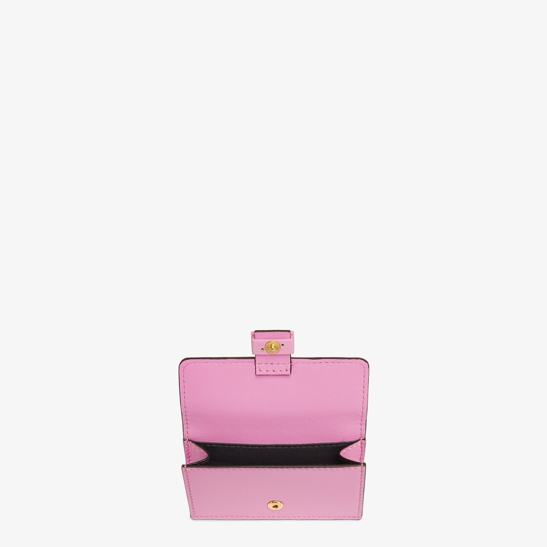 Fendi pink shop card holder