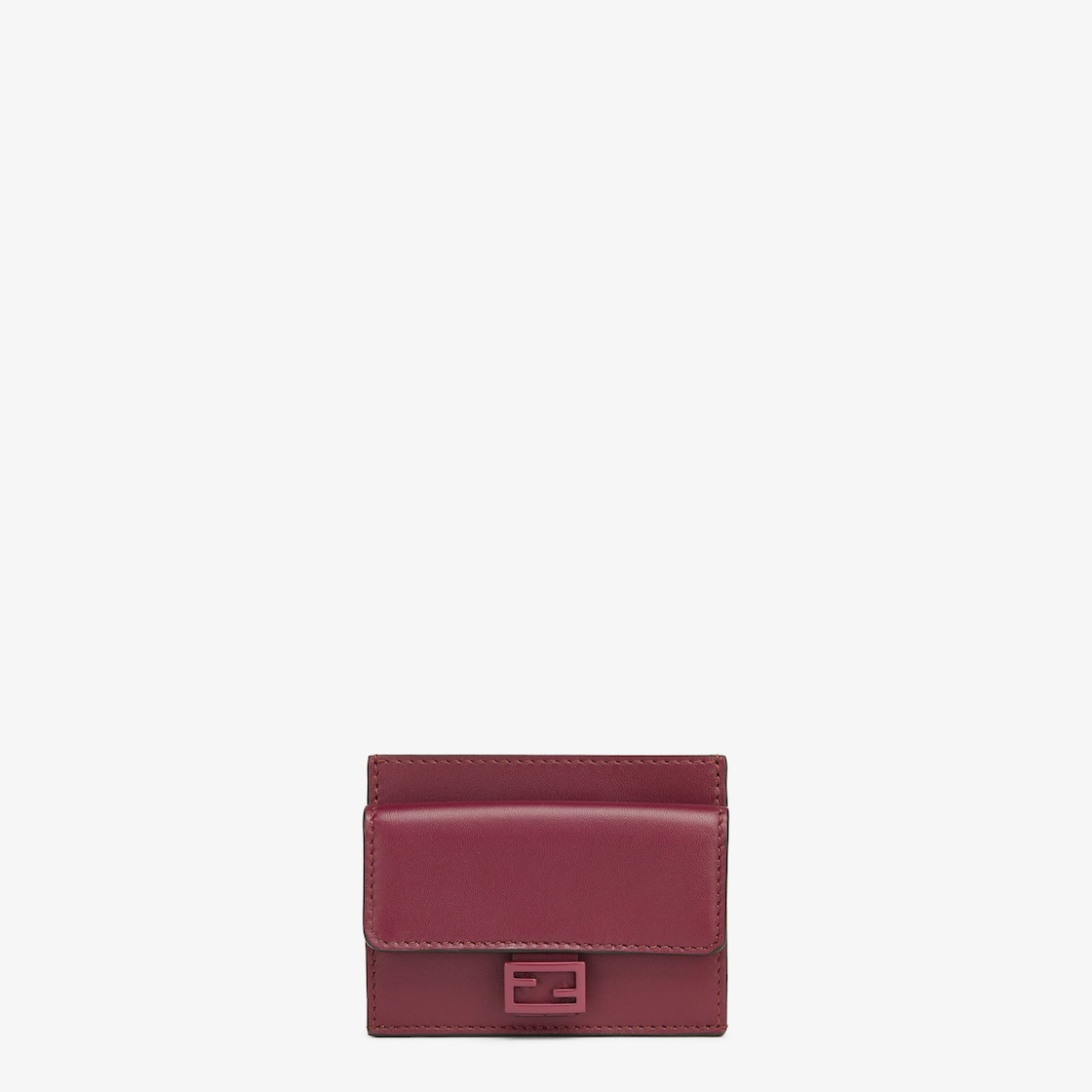 14,740円FENDI バゲット カードケース　ナッパレザー