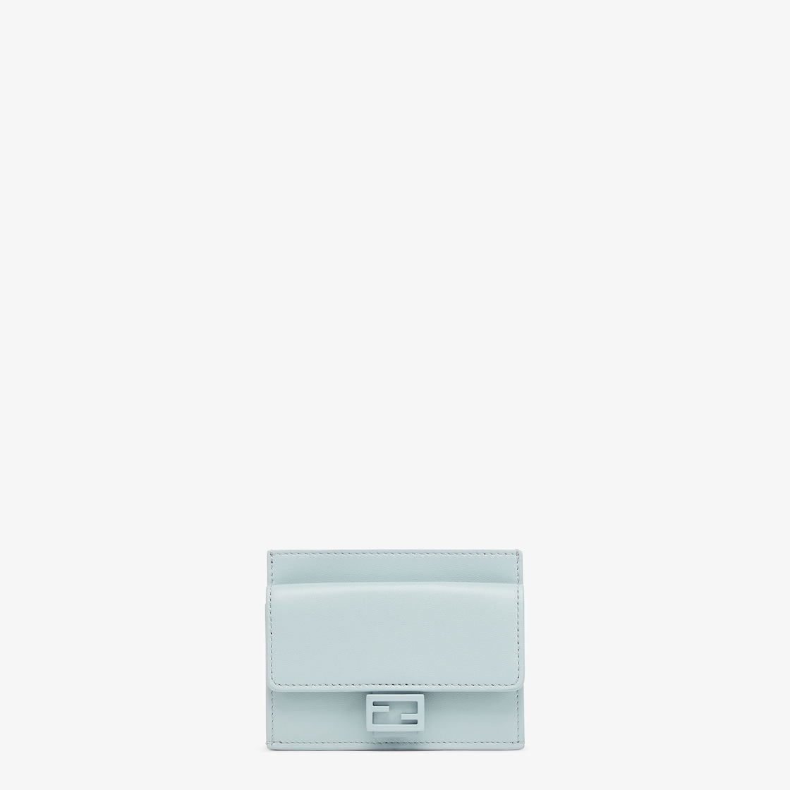 バゲット カードケース レザー ライトブルー | Fendi バゲット カードケース レザー ライトブルー | Fendi