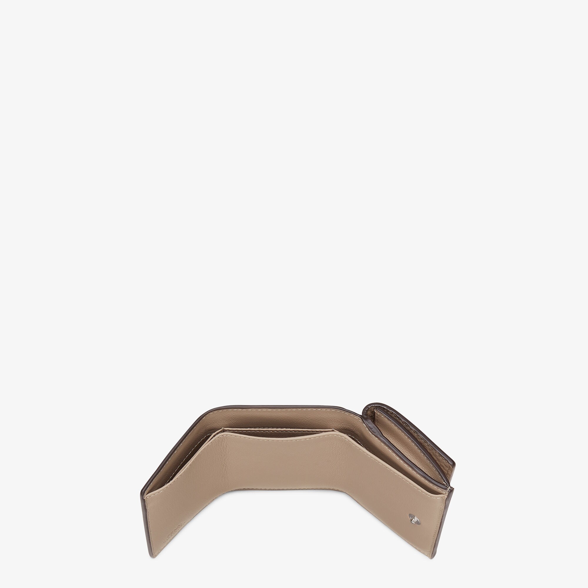 Peekaboo Micro Trifold - Beige | FENDI SG