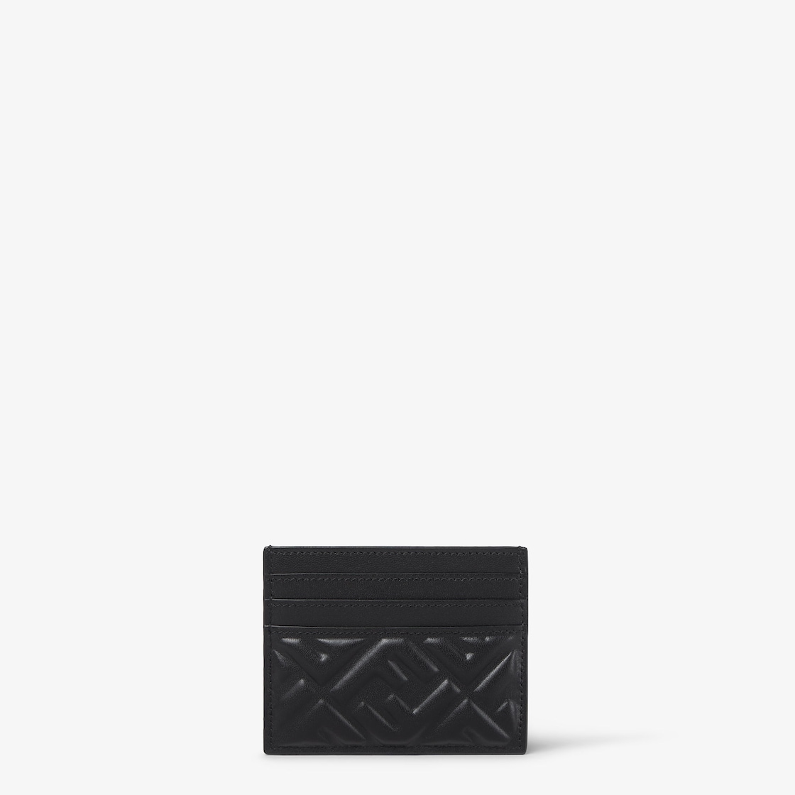 Baguette Card Case Leather Black - Image 1/3