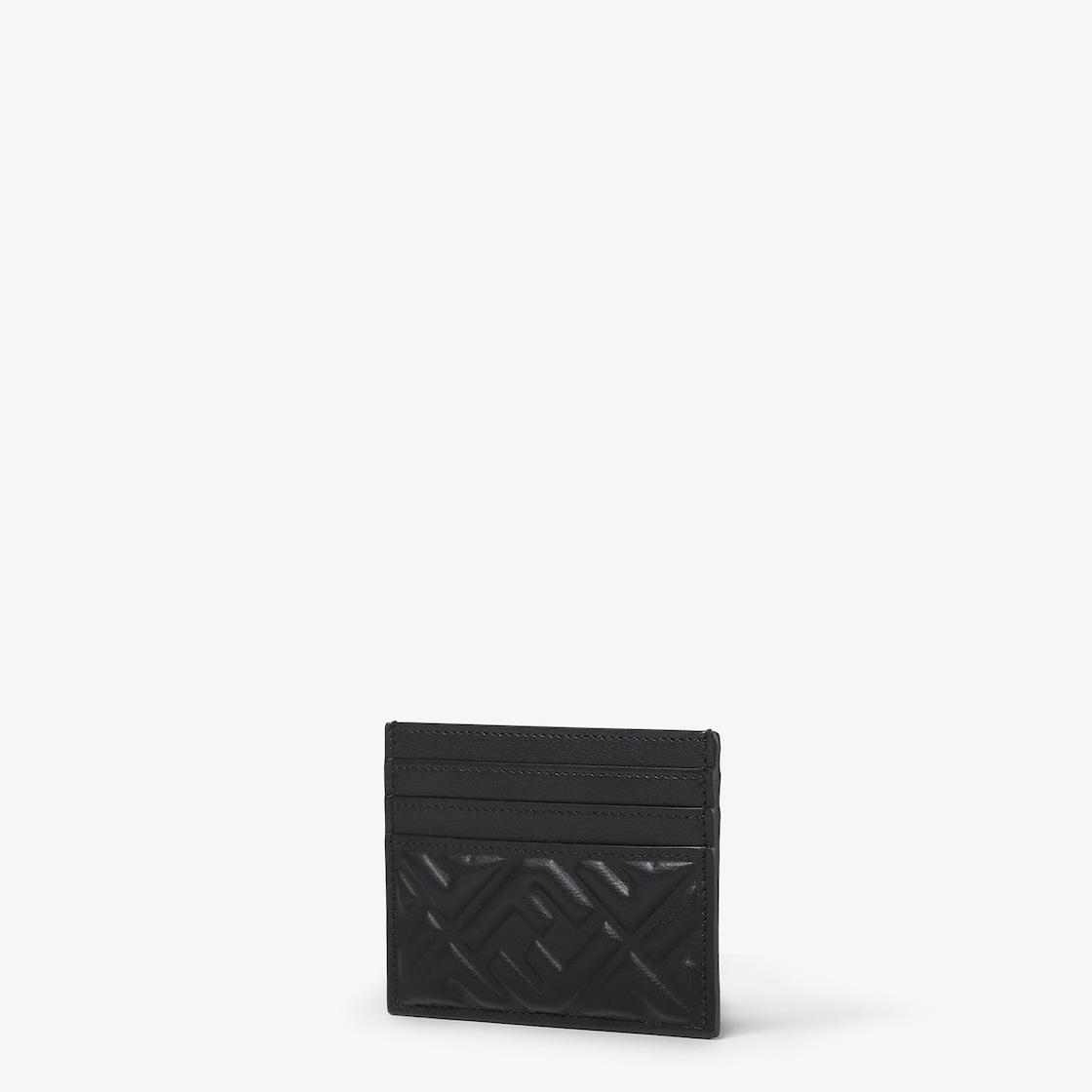 Baguette Card Case Leather Black - Image 2/3