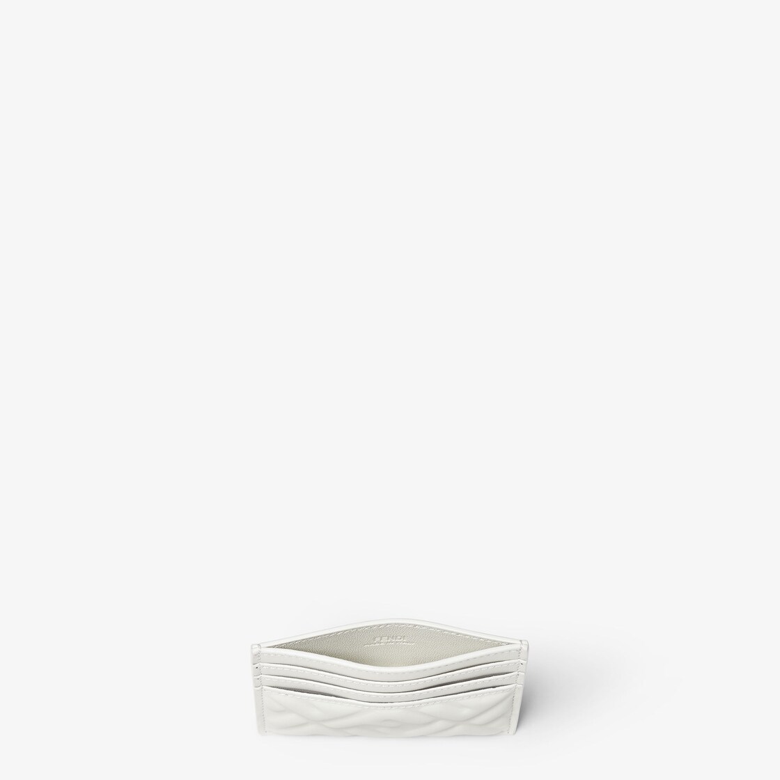 Baguette Card Case Leather White - Image 3/3