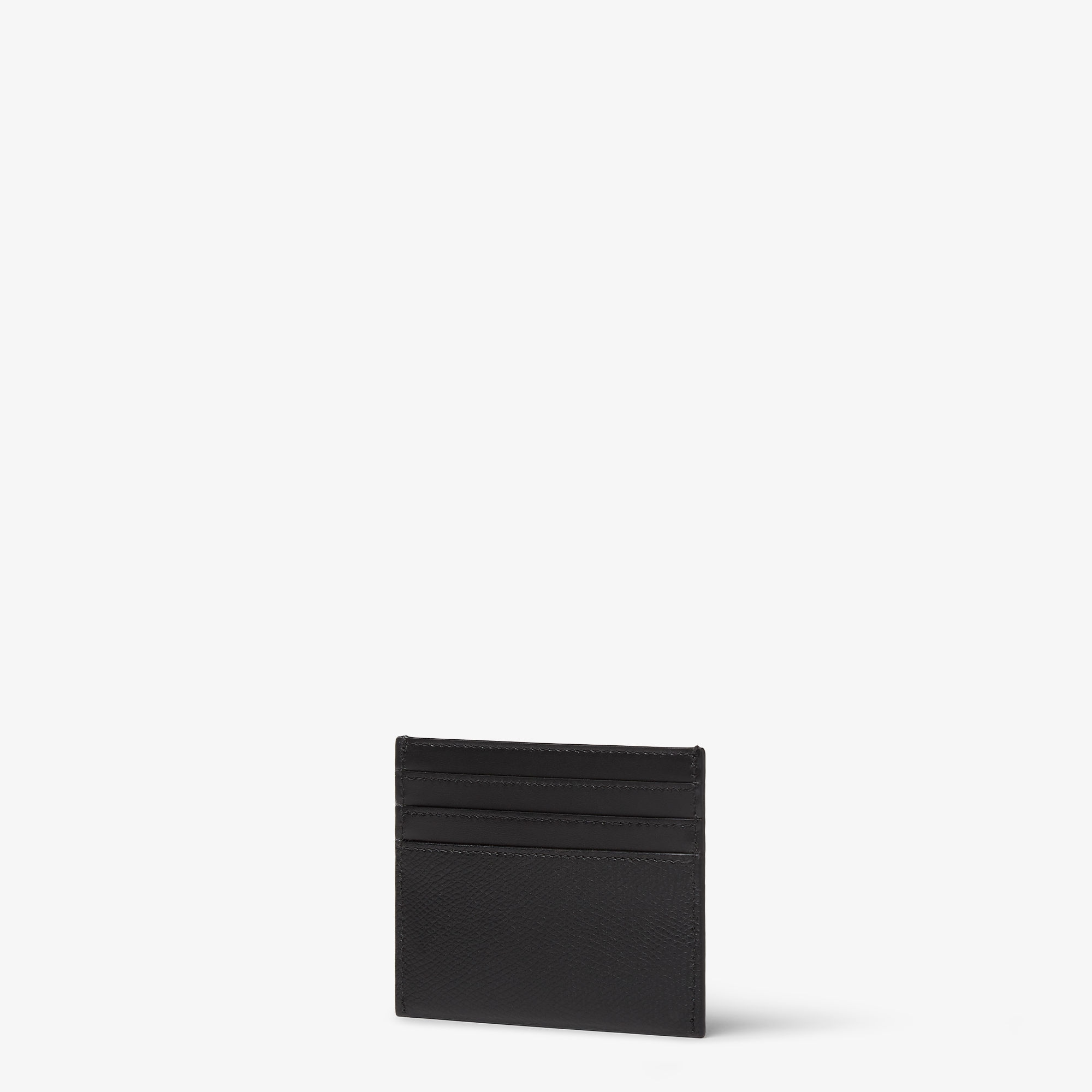 FF Diamonds Card Case Leather Black | Fendi