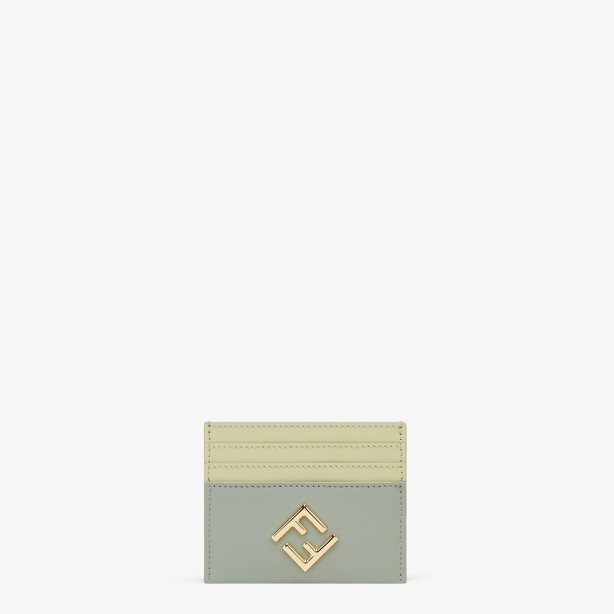 【FENDI】FF DIAMONDS CARD CASE◆8M0445ALV4 FF Diamonds Card Case Leather Green | Fendi