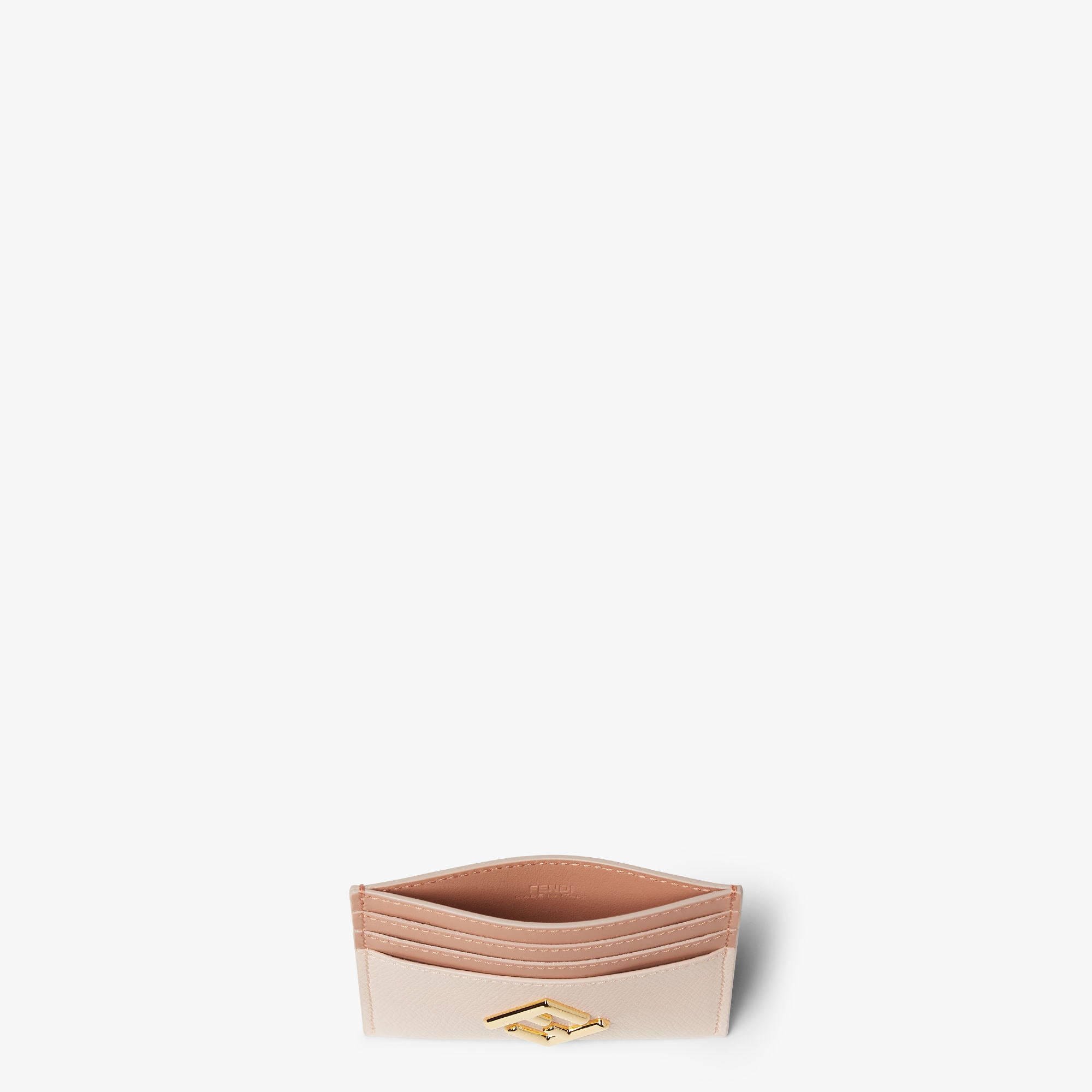 FFダイヤモンド カードケース レザー ピンク | Fendi