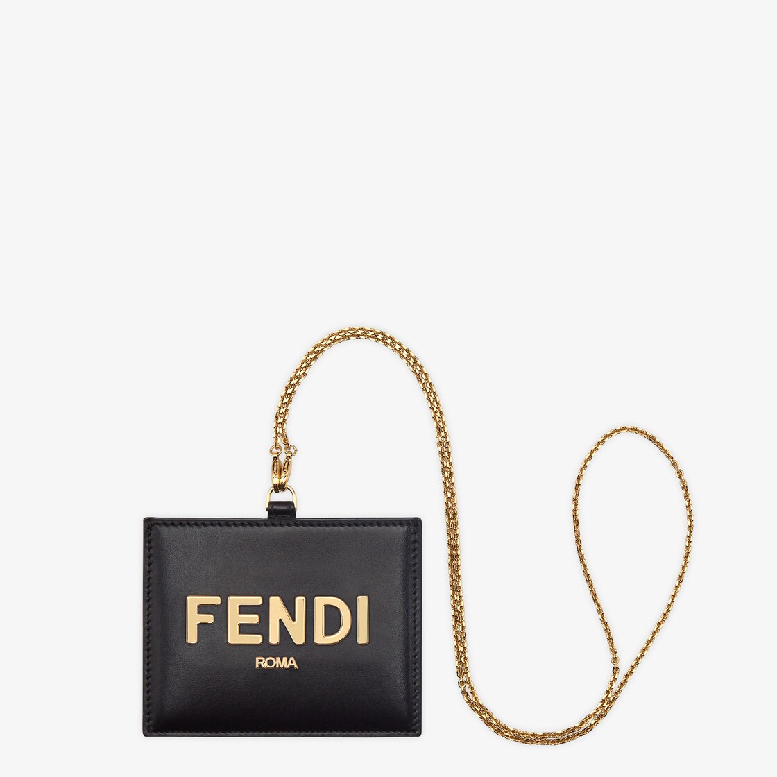 FENDI カードネームフォルダー イエロー - 小物