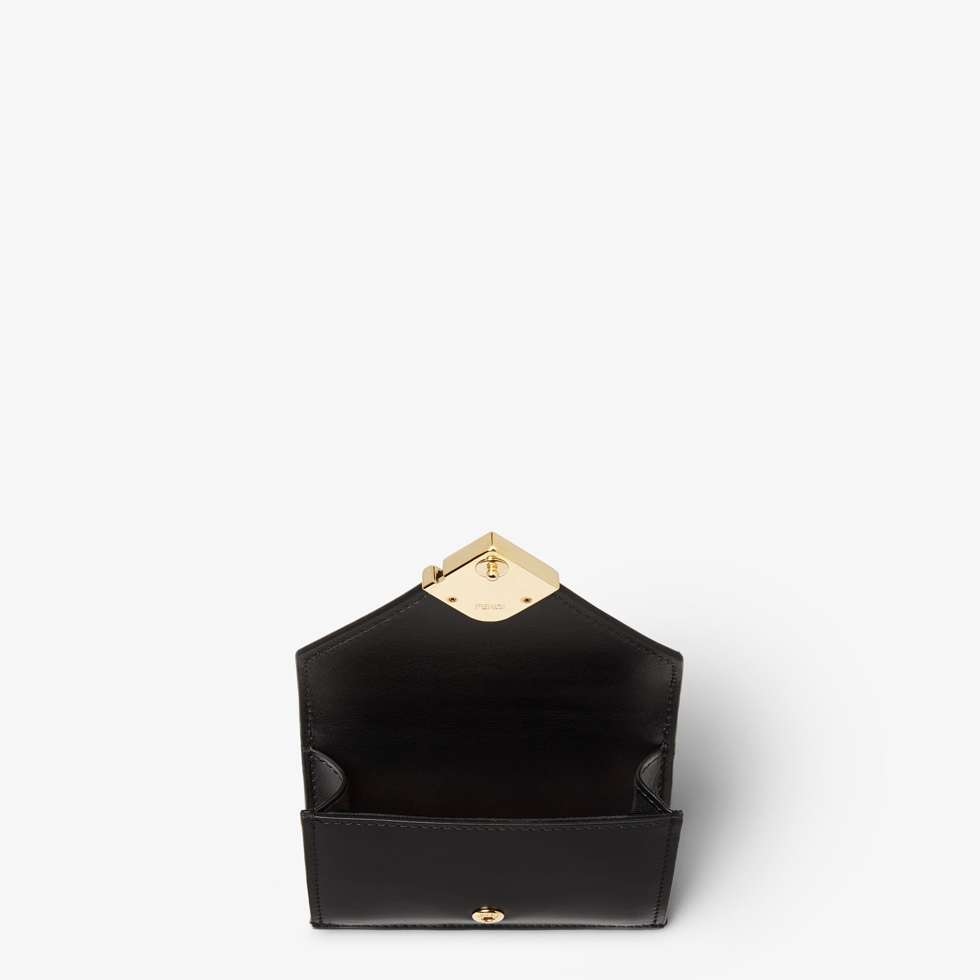 FENDI ブラックレザー 長財布