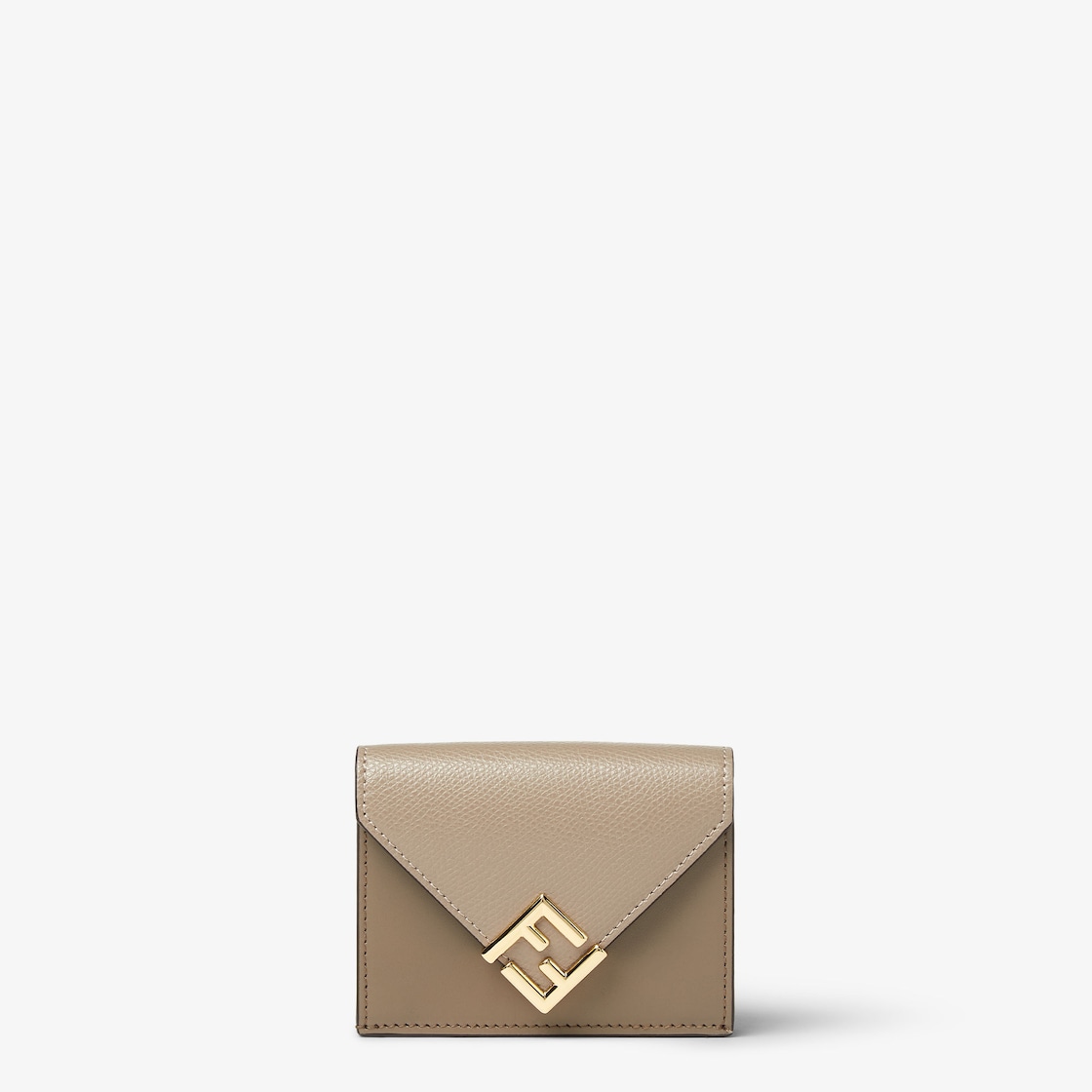 FFダイヤモンド財布 レザー グレー | Fendi FFダイヤモンド財布 レザー グレー | Fendi