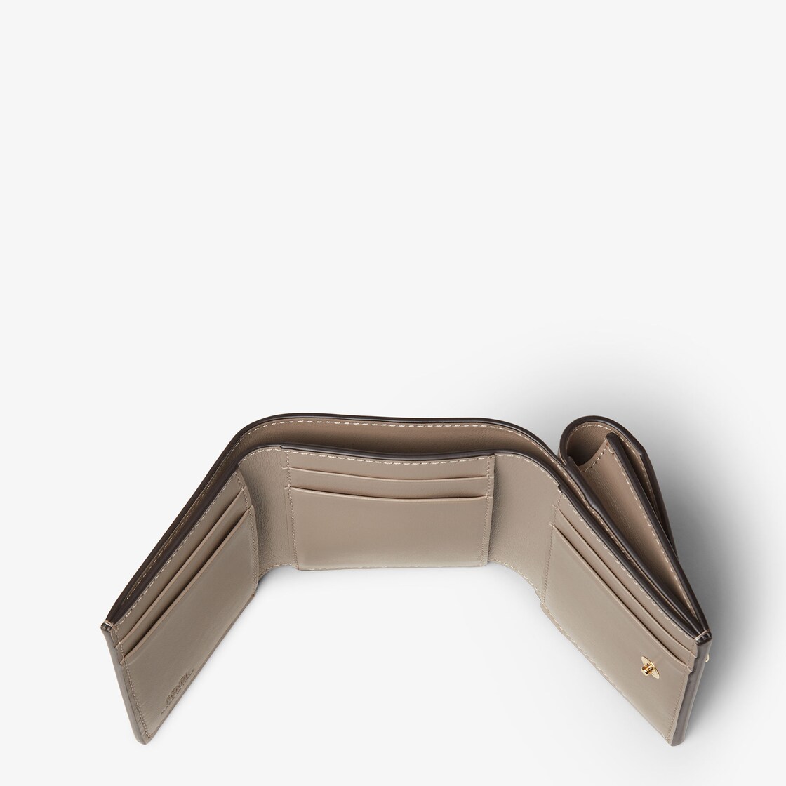 FF Diamonds Wallet Leather Grey - Image 4/4