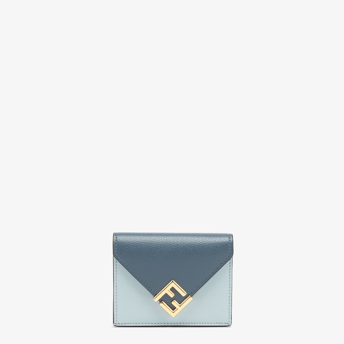 Fendi Origami Mini - Light blue leather mini bag that can be 