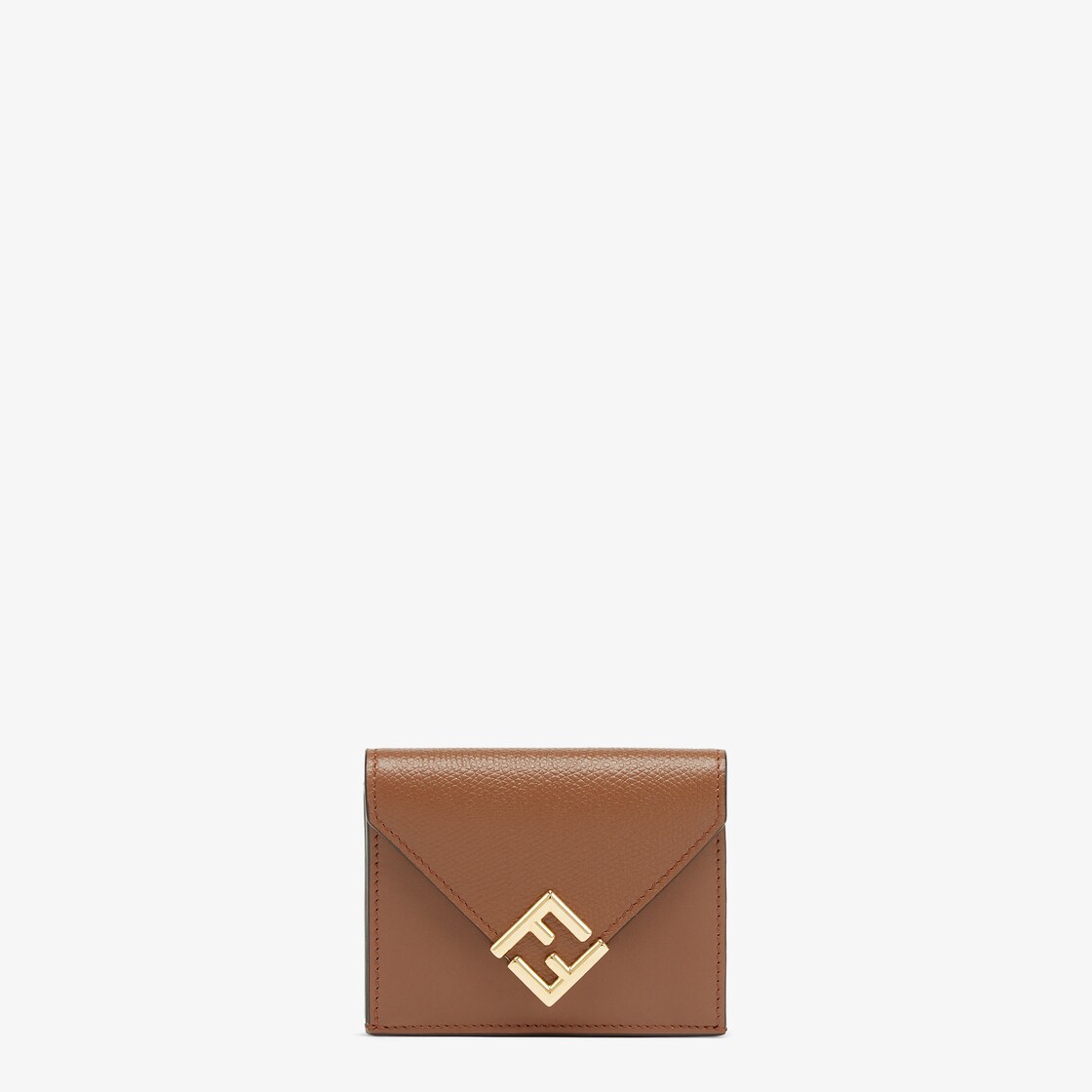 FF Diamonds Wallet Leather Brown - Image 1/4